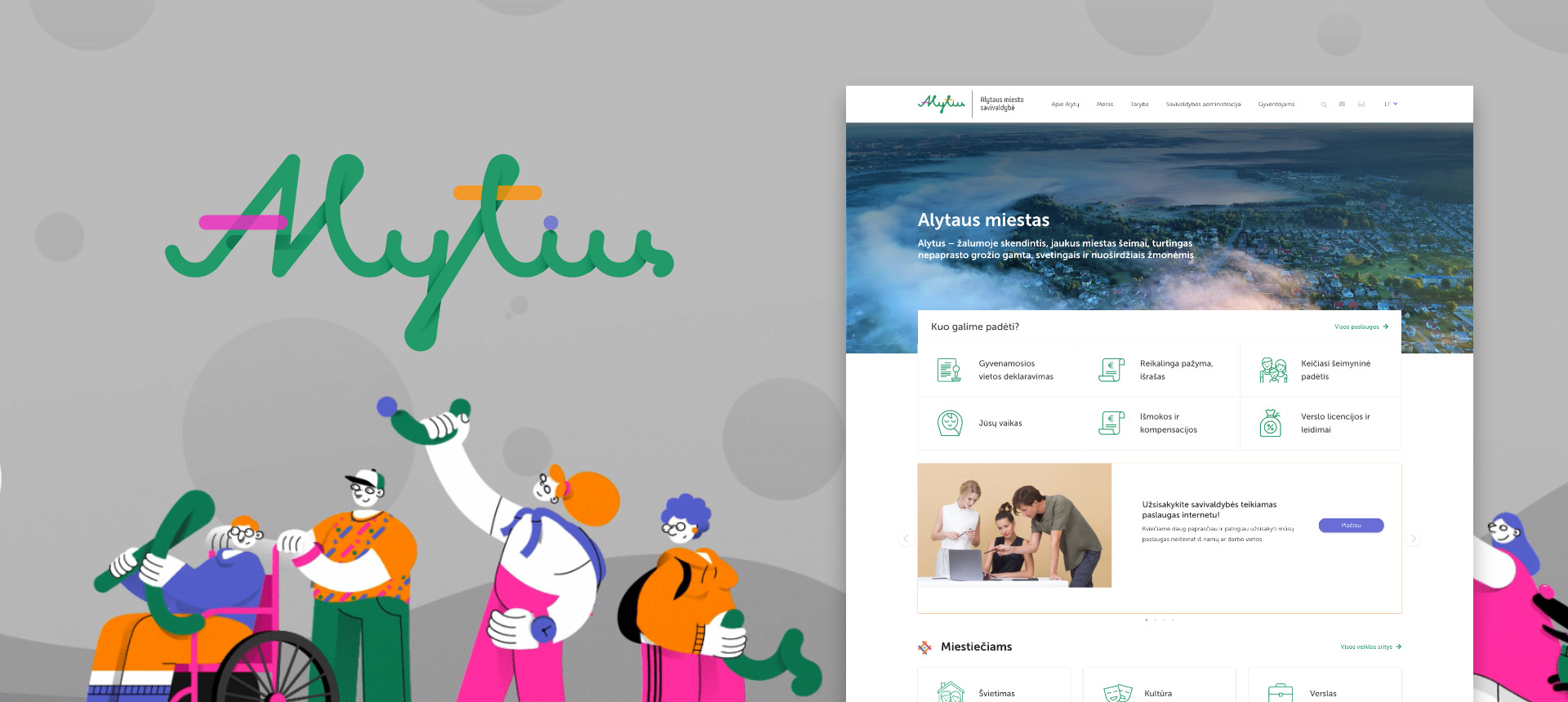 Alytus municipality website