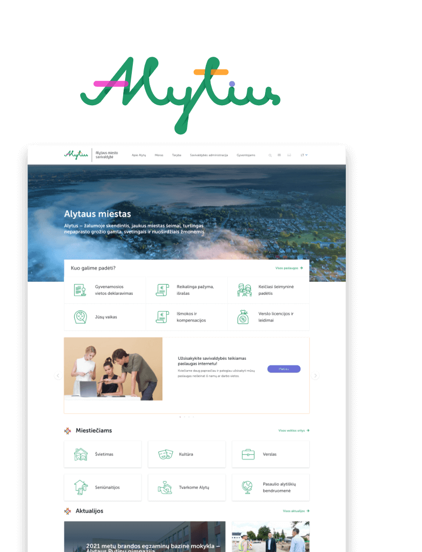 Alytus municipality website