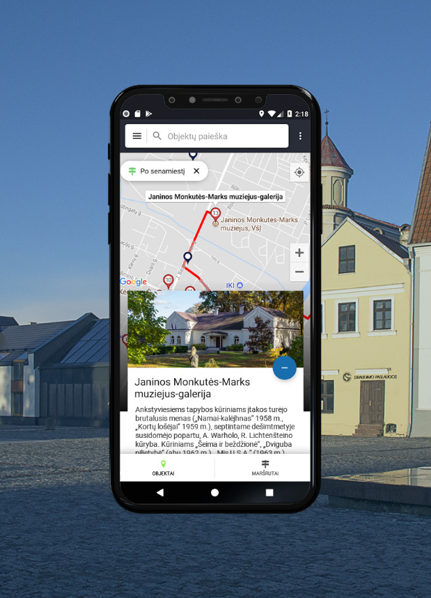 Mobile app ‘Visit Kėdainiai’