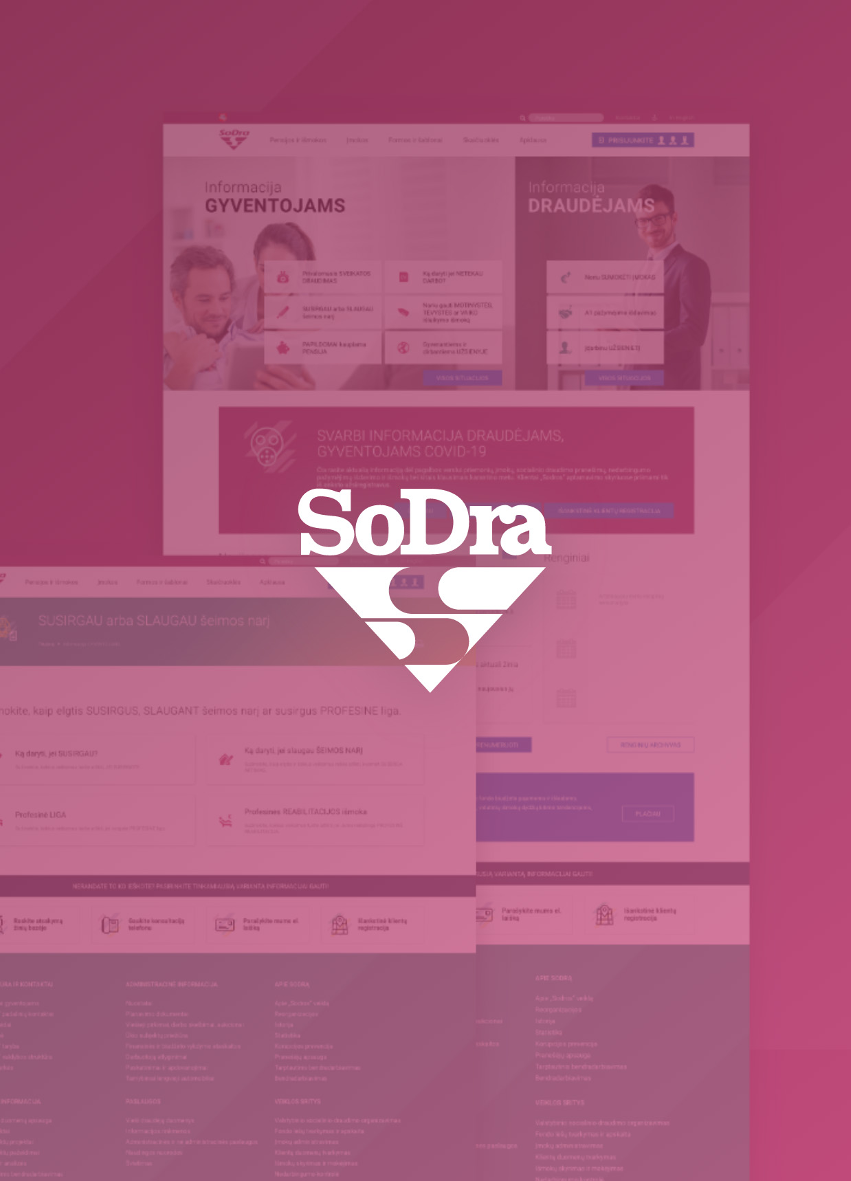 SODRA interneto svetainė